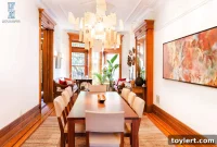 Elegant Furnished Triplex in a Historic Prospect Heights Brownstone