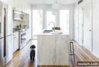 Windsor Terrace Kitchen Sheds Old Look for Sleek Open Design
