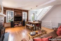 Exquisite Carroll Gardens Estate: Townhouse and Carriage House Brimming with Historic Charm, 3.45 Million