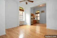Carroll Gardens Townhouse: Spacious 3-Bed Rental with Soaring Ceilings and Private Outdoor Retreat for $4,350