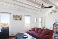 Sun-Drenched Red Hook Duplex Condo with Private Roof Deck and Dedicated Parking for $1.75 Million