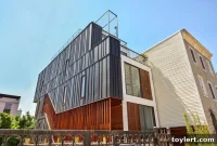 Iconic SHoP Architects Red Hook Townhouse with Zinc and Wood Elegance Lists for $3.15 Million