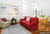 Classic Cobble Hill Loft Boasts Panoramic Manhattan Views and Vaulted Ceilings for $775K