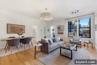 Brooklyn Heights Prewar Gem: 2-Bedroom Co-op, Elevator, Leaded Glass, Marble Sink, $1.25 Million