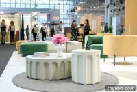 ICFF 2019 Highlights: Orange Accents and Organic Curves