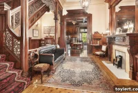 Park Slope Limestone Mansion: Ornate Details, 6 Fireplaces, and Rooftop Retreat for $7.5 Million