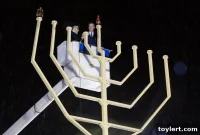 Brooklyn’s Largest Menorah Lights Up Hanukkah