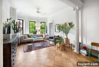 Beaux-Arts Elegance: Spacious Prewar Condo with Formal Dining and Home Office