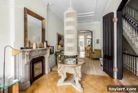 Designer Renovated Clinton Hill Brownstone Featuring Mantels and Screened Porch at 4.95 Million