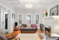 Kensington Row House: Stained Glass Splendor, Radiant Warmth, 1.585 Million
