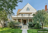 Ditmas Park Colonial Revival Gem: Classic Mantels, Wraparound Porch, Garage, $3.195 Million