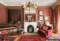 Fort Greene Row House Masterpiece Four Fireplaces Koi Pond 4.85 Million