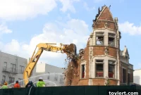 Dangler Mansion Demolished in Hours Stop Work Order Issued After The Fact