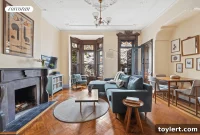 Park Slope Parlor Perfection: Stained Glass and Modern Amenities Under 1 Million