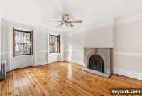 Park Slope Garden Oasis: Spacious Layout, Marble Fireplace, Home Office & In-Unit Laundry – $3,300