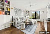 Bespoke Living in Clinton Hill: One-Bedroom Gem with Built-ins and Dining Nook