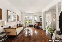 Elegant Flatbush Row House Showcases Renovated Kitchen, Built-ins, and Parquet at $1.15 Million