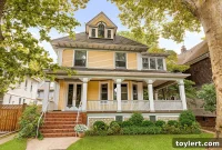 Beverly Square West Gem: Woodwork, Sleeping Porch, Garage for $2.85 Million