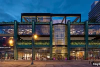 Striking Green Tower with Rooftop Dining and Parking Breaks Ground in Burg