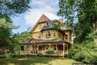 Columbia County’s Colorful Queen Anne Gem Showcases Wood-Filled Luxury at $1.25 Million