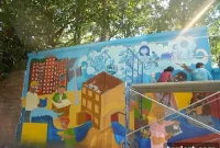 Sands Street Gate’s Ever-Evolving Mural