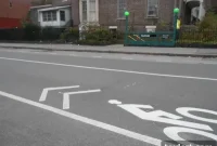 New Bike Lanes Open on Lafayette Avenue