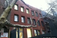 Dual Facades for Nine Urban Residences