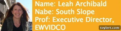 Leah Archibald Faces The Fire 2 Leah Archibald, Executive Director of EWVIDCO, in the Hot Seat interview