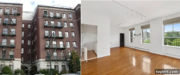 Today's Co-op Spotlight: 115 Eastern Parkway 5E 2 115 Eastern Parkway, Brooklyn Co-op with Botanic Garden Views