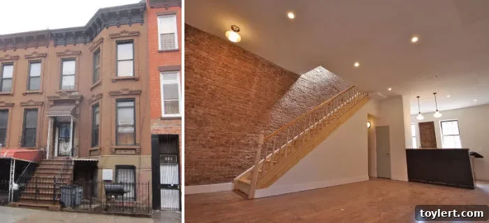 Today's Spotlight Home: 900 Lafayette Avenue 2 Stunningly Renovated Bed-Stuy Row House Exterior