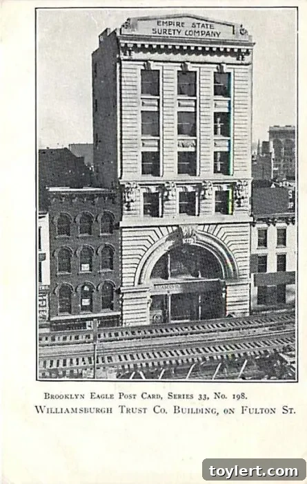 The Jenkins Family Walkabout Collapse 2 Williamsburg Trust Bank, Fulton Street -- Brooklyn History