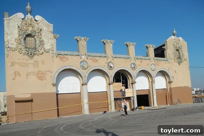 Coney Islanders Fight to Save Their Garden From Marty's Theater 2 Coney Island Boardwalk Garden threatened by new development