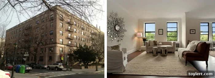 Spotlight on 225 Eastern Parkway Residence 5A 2 Luxurious, renovated apartment interior in a classic pre-war building in Crown Heights, Brooklyn