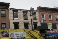 Demolition Begins for Smith Street Wooden House