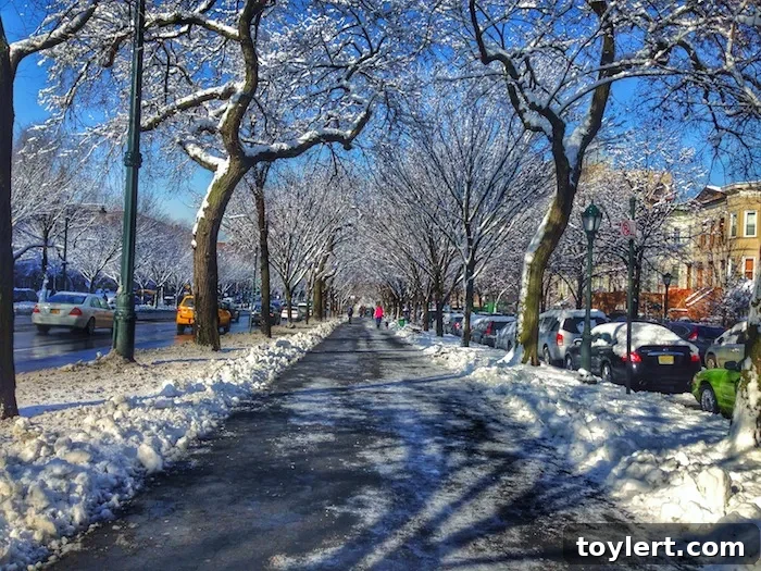Friday's Blog Digest 2 President Street, Crown Heights, Brooklyn: A row of elegant, historic mansions showcasing diverse architectural styles, framed by lush trees and a clear sky.