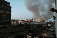 Greenpoint Recycling Inferno