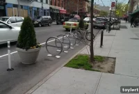 Fresh Bike Parking Arrives on Fulton