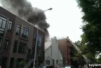 Son Dakika Clinton Hill’deki 252 Greene Caddesi’nde Apartman Binası Alev Aldı