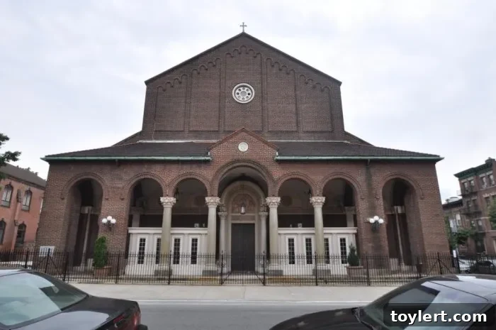 Spotlight on 495-513 Classon Avenue 2 The Historic Elim Gospel Tabernacle at 495 Classon Avenue, a prominent architectural landmark in Brooklyn