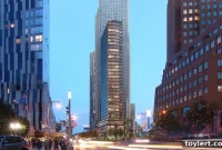 Gleaming Tower Rises Across from City Point DoBro