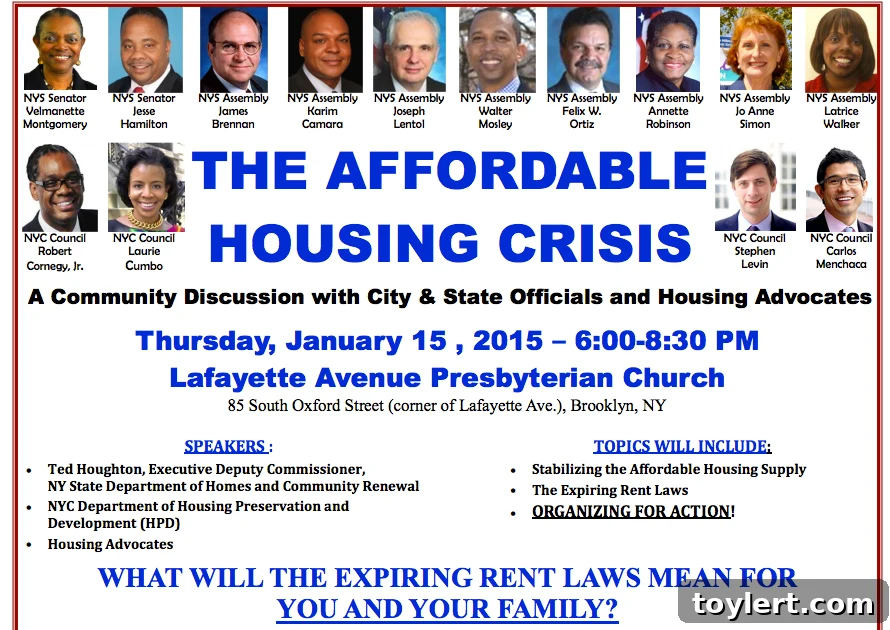 Fort Greene Confronts Housing Crisis: Key Meeting Thursday 2 affordable housing crisis