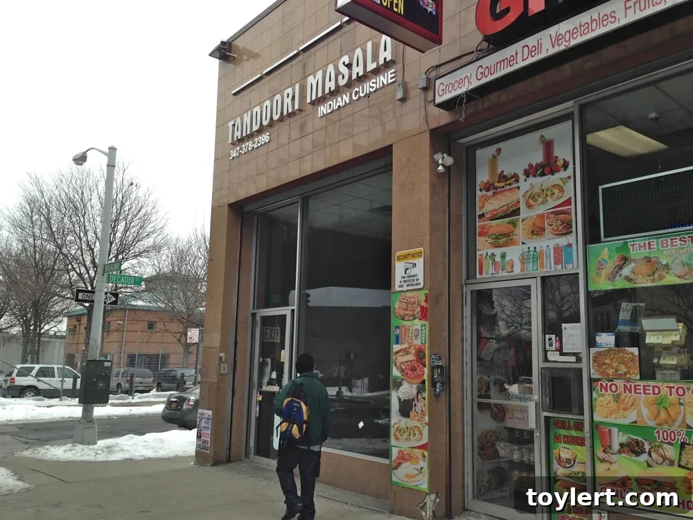 Broadway Bushwick's New Indian Culinary Journey 2 Tandoori Masala Restaurant Interior in Bushwick, Brooklyn