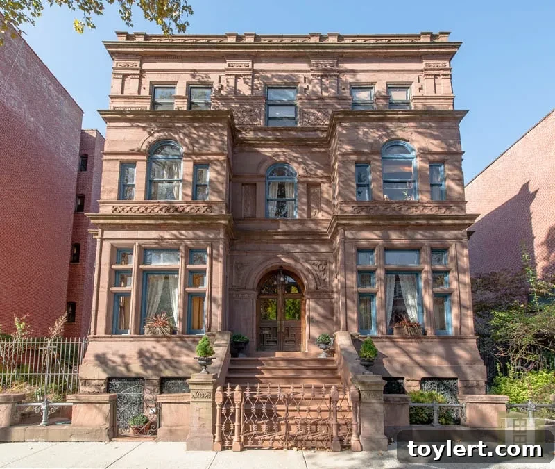 Explore the Bed Stuy Six Million Dollar Mansion NBC Open House 2 Stunning Bed-Stuy Mansion at 247 Hancock Street with Ornate Facade