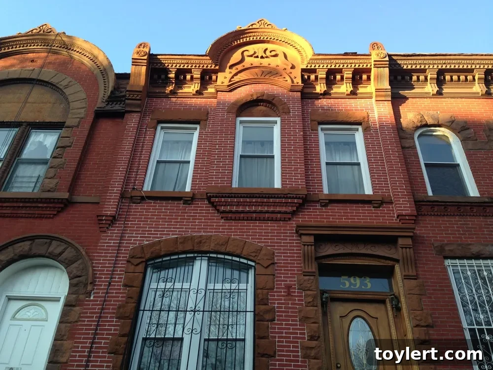 WSJ: Mayor's Housing Plan Jeopardizes Park Slope, Neglects East New York 2 593 Decatur Street, a building in Brooklyn, representing New York City's housing landscape.