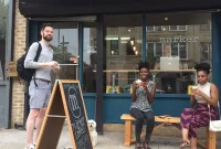 Marker Coffee’s Homemade Cheddar Scallion Scones: A Rogers Avenue Treat