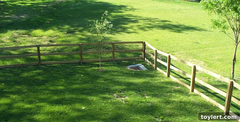 Buying Land From a Neighbor 2 Purchasing land from a neighbor, two houses side by side with a fence