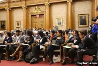 Borough Hall Overflows for Mayoral East New York Rezoning Hearing