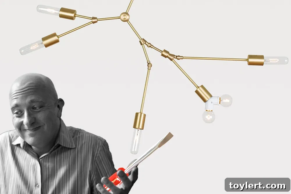 Should Landlords Approve Tenant DIY Lighting? 2 DIY Chandelier in Rental Apartment