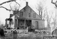 Vanished Dutch Farm: Revolutionary Names Etched on Flatlands Beams