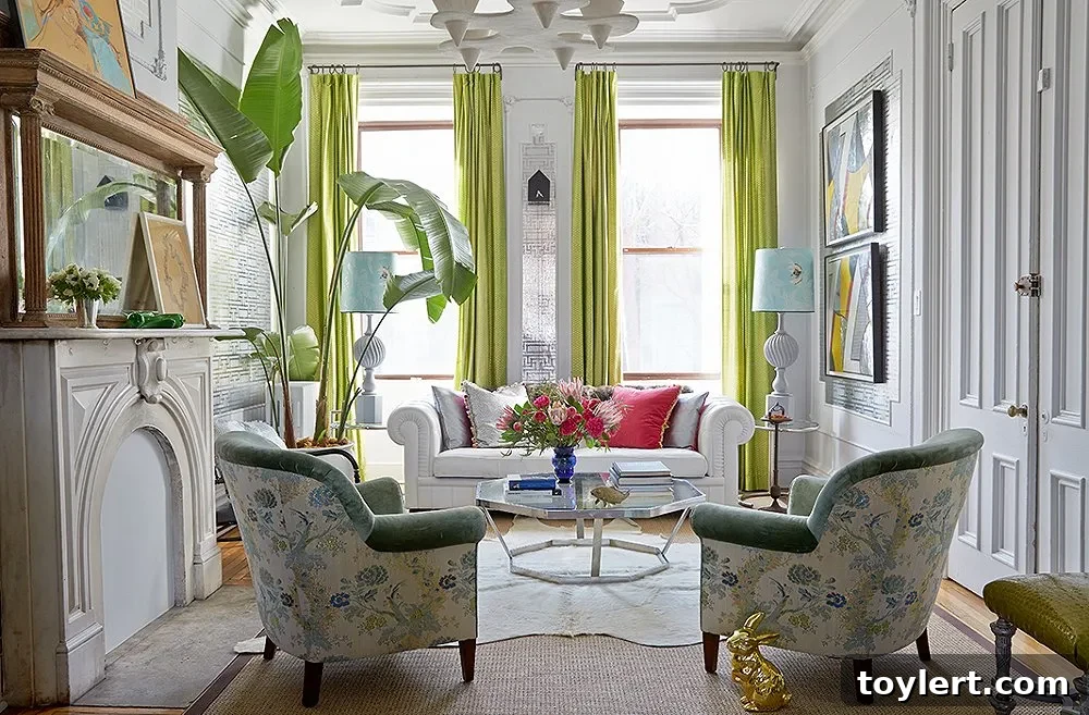 Carroll Gardens' Color Revolution A Designer's Rule-Breaking Brownstone 2 Interior Design Ideas Brooklyn